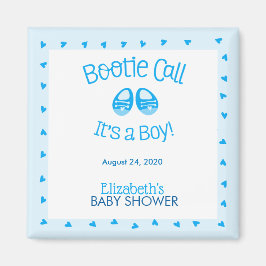 Bootie Call Blue Pojke Shower Magnet