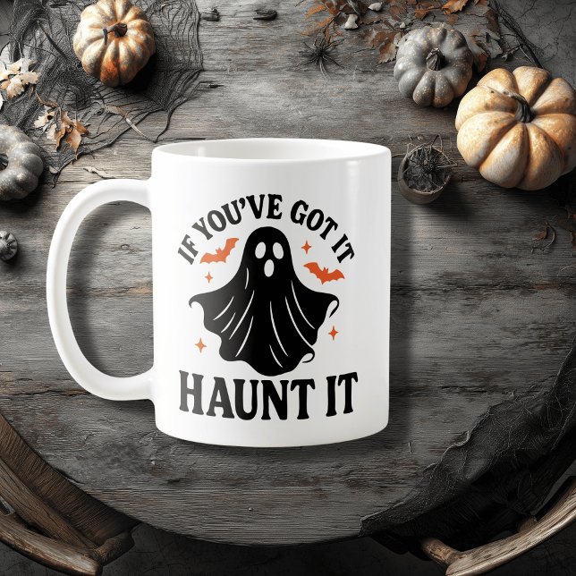 Bootiful and Books, Halloween Ghost, Fladdermus, S Kaffemugg (Skapare uppladdad)