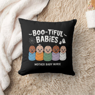 Bootiful Babies Mamma Barn Sjuksköterska Halloween Kudde