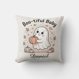 Bootiful Baby Cute Ghost Halloween Kudde
