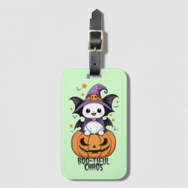 Bootiful Chaos | Fladdermus, hattar och pumpor Bagagebricka