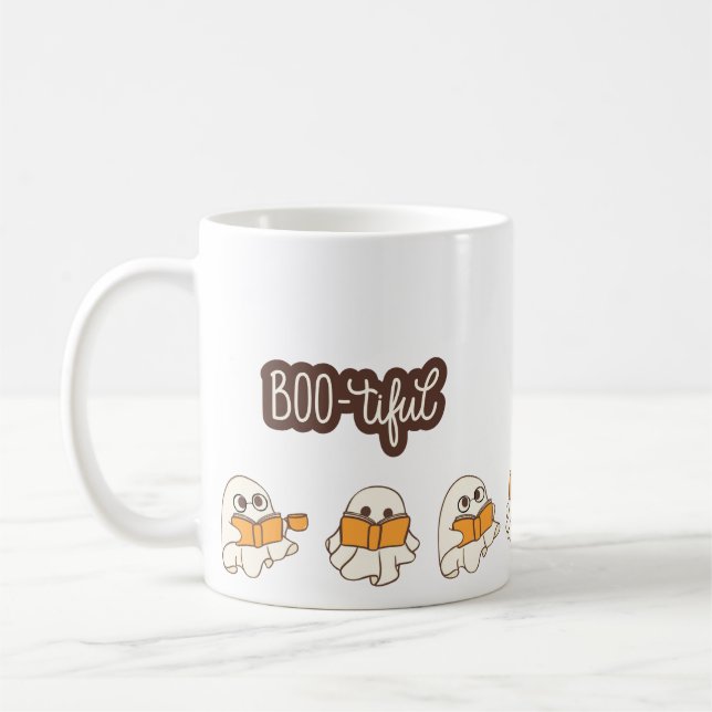 "BOOTIFUL" Cute Halloween Mugg - 11oz (Vänster)