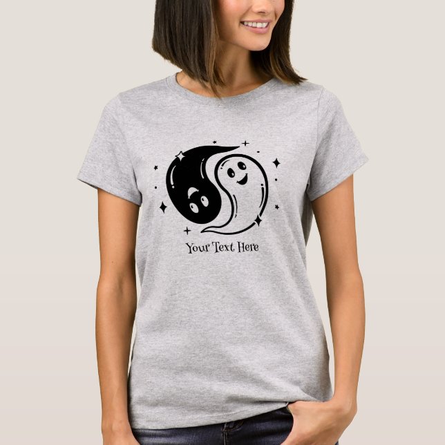 Bootiful Funny Cute Halloween T-Shirt-Tanktop T Shirt (Framsida)