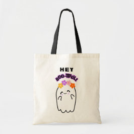 Bootiful Ghost Spooky Halloween Bus eller godis Tygkasse