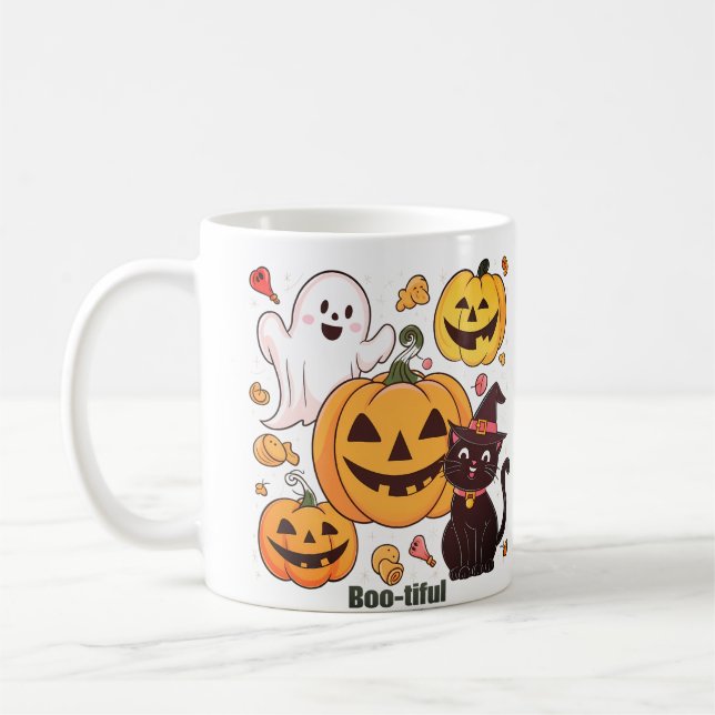 Bootiful-Halloween Kaffemugg (Vänster)