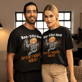 Bootiful Kärlek: Unikt par Halloween T Shirt
