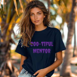 Bootiful Mentor orange typography T Shirt