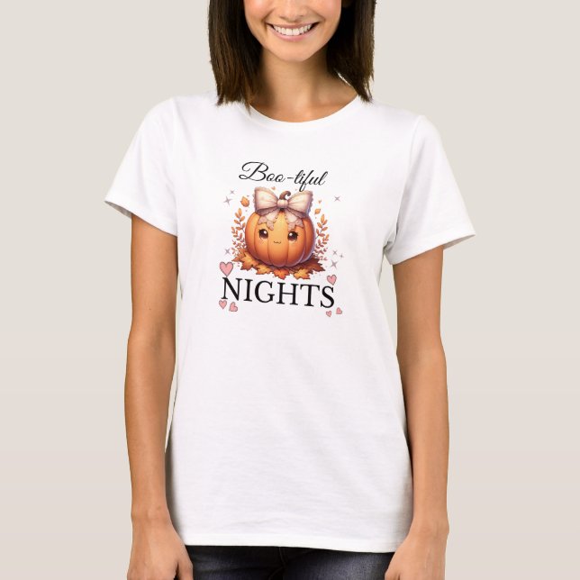 Bootiful Nights T Shirt (Framsida)