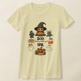 Bootiful Retro Halloween Costume- Roligt Boo T-Shi T Shirt