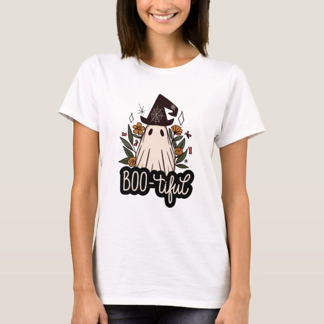 Bootiful Shirt | Bootiful Halloween T-Shirt (Framsida)