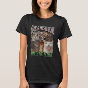 Bootleg-grafik med autistisk och gay-funny kassett t shirt