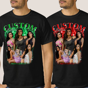 Bootleg I Kärlek Min Hett Girlkompis Heart GF 1BK6 T Shirt