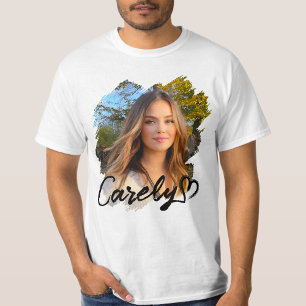 Bootleg I Kärlek Min Hett Girlkompis Heart GF 3WH1 T Shirt