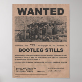 Bootleg-stillbilder Poster