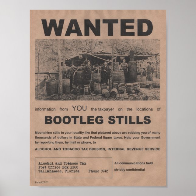 Bootleg-stillbilder Poster (Framsidan)