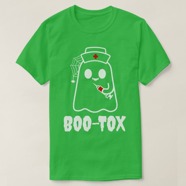 BooTox Cute Ghost Filler Botox Dysport Aesthetic N T Shirt (Design framsida)