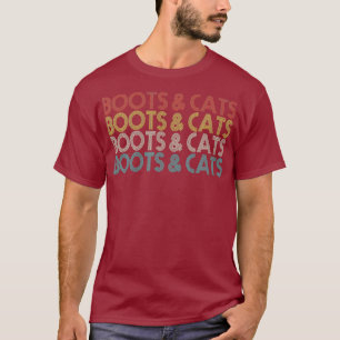 Boots and Cats - Funny House Techno T Shirt
