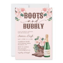 Boots & Bubly Blommigt Champagne Möhippa Invi