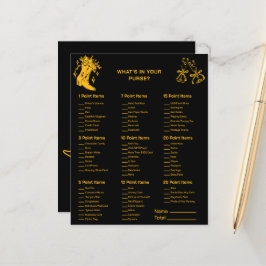 Boots & Bubly-What's in your purse Möhippa Games