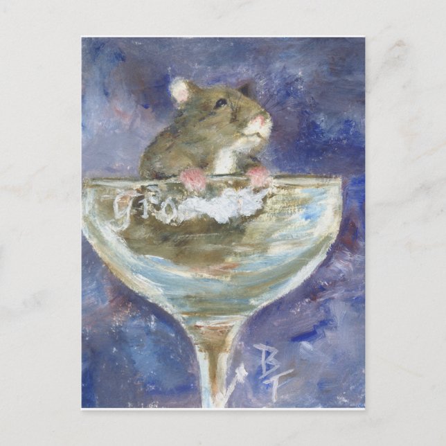 Boots Dwarf Hamster vykort (Framsida)