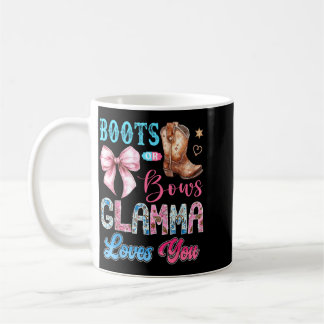 Boots eller pilar Glamma älskar könsutlysande west Kaffemugg