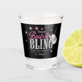 Boots 'n Bling Disco Bachelorette Rosa/Svart ID925