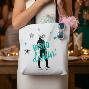 Boots 'n Bling Disco Darlin' Teal ID925 Tygkasse
