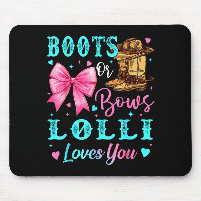 Boots Or Bows Lolli Loves You Gender Reveal Family Musmatta (Framsidan)