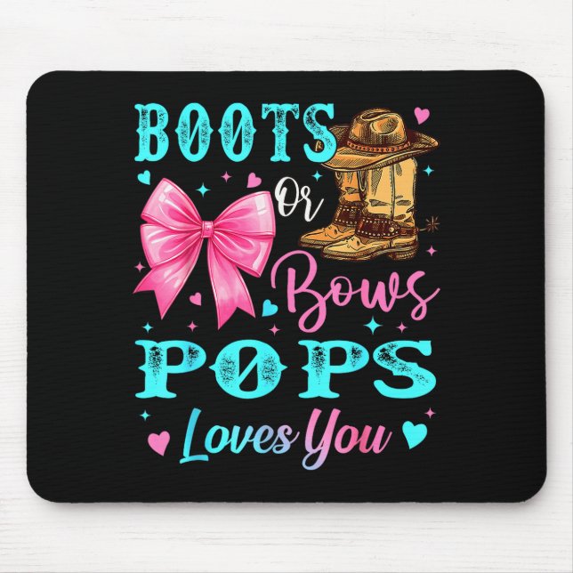 Boots Or Bows Ps Loves You Gender Reveal Family  Musmatta (Framsidan)
