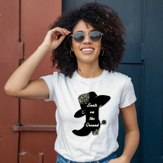 Boots på Blommigten Cowboyhatt, Boots T Shirt
