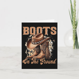 Boots på marken Boot Cowboy Western Cowgirl Kort