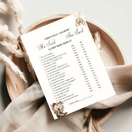 Boots sa att hon sa Möhippa-jaktkort Meddelande