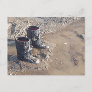 Boots Stuck i Lera Vykort