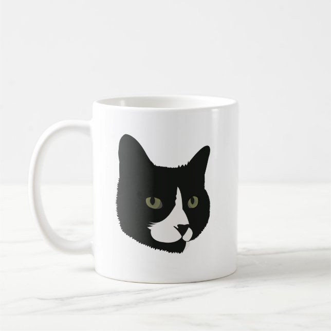 Boots Tuxedo Cat Kaffemugg (Vänster)