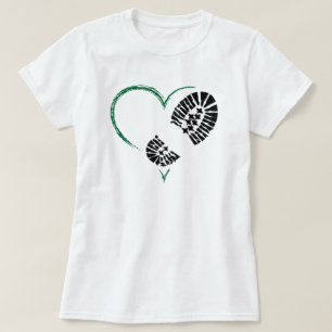 bootstomhjärta t shirt