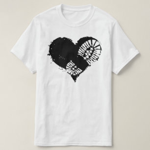 bootstomhjärta t shirt