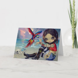 "Bootstrap Betsy"-hälsningskort Kort