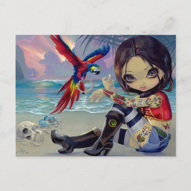 "Bootstrap Betsy" vykort (Framsida)