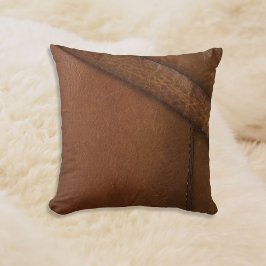 Bootstrap Work Faux Leather Kudde