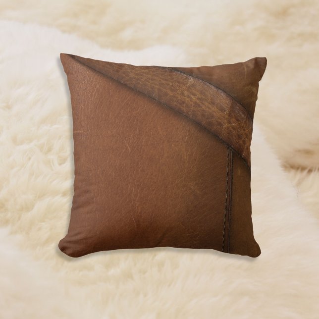 Bootstrap Work Faux Leather Kudde (Skapare uppladdad)
