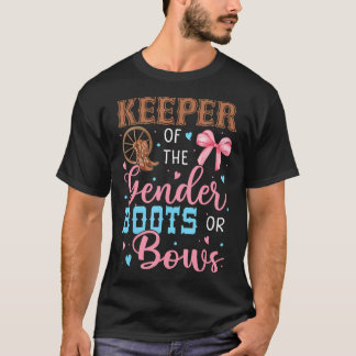 Bootter eller bovar som glatt åt Gender Baby T Shirt