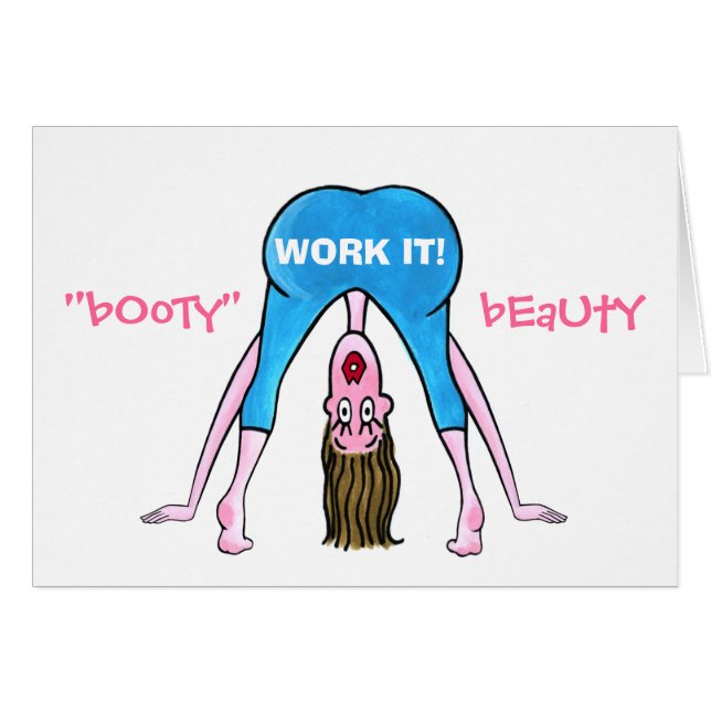 "booty" bEaUtY OBS Kort (Framsidan Horizontal)