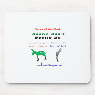 booty gör inte - musen musmatta