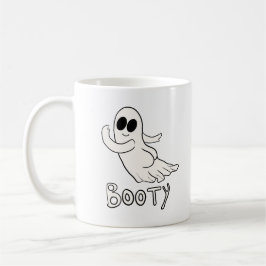 Booty Halloween Kaffemugg