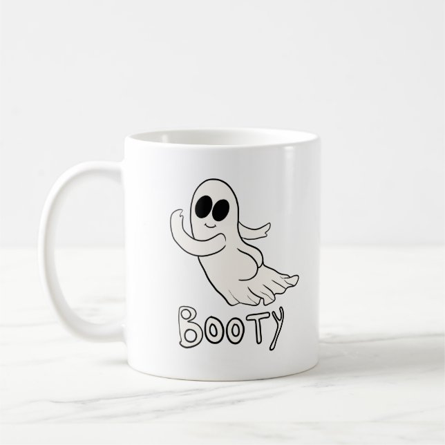 Booty Halloween Kaffemugg (Vänster)