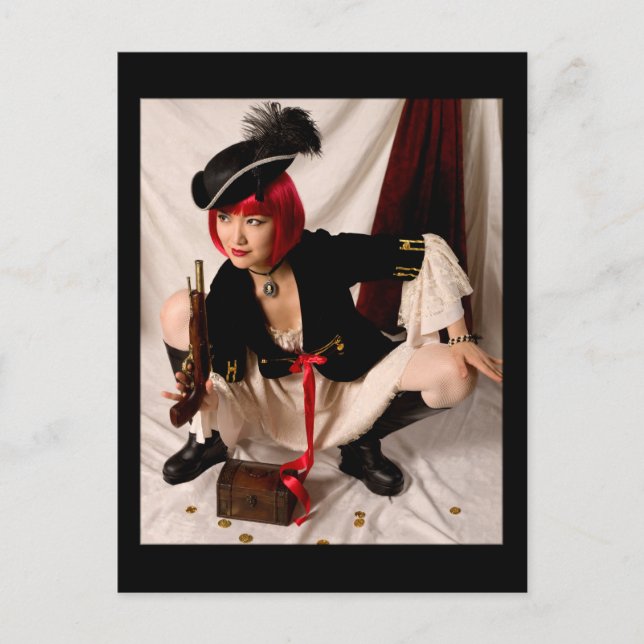 Booty Haul - vykort (Framsida)