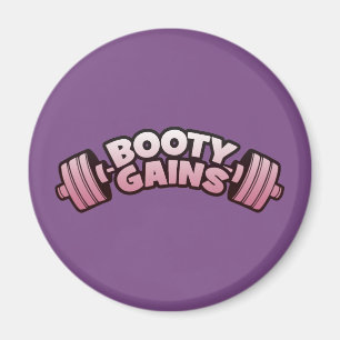 Booty - Motivering för kvinnors Novelty Magnet