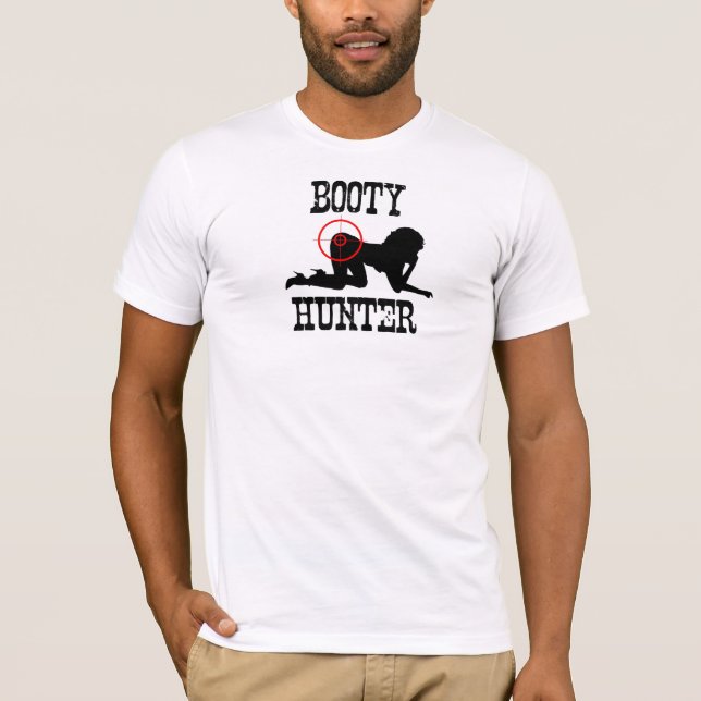 BootyHunter. Tee Shirt (Framsida)
