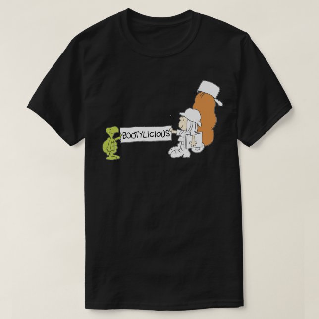 Bootylicious Classic T Shirt (Design framsida)