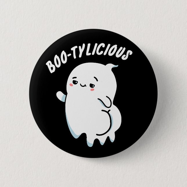 Bootylicious Funny Ghost Pun Knapp (Framsida)